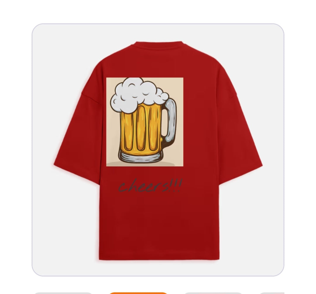 Terry Unisex Oversized Tshirt
